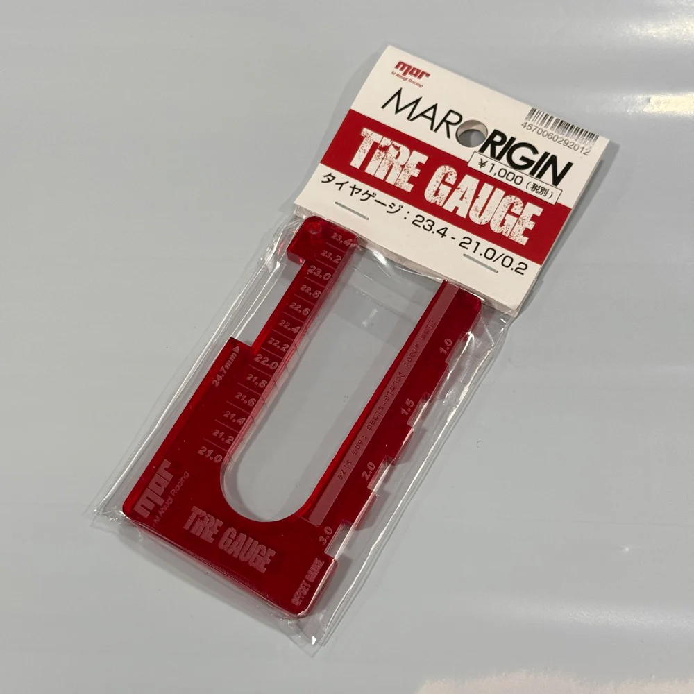 M Atsugi Racing Mini-Z (1/28) Tire / Offset Gauge 23.4-21.0/0.2 [MAR] TireGauge