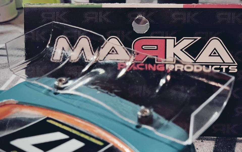 Mini-Z 1-28 Touring Car V2 LEXAN REAR WING SPOILER [Marka Racing] MRK-8051 - Image 2