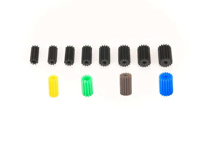Mini-Z 64P Machine Cut Delrin LONG Pinion 9T 10T 11T 12T 13T 14T 15T 16T - (2pcs) [PN Racing]
