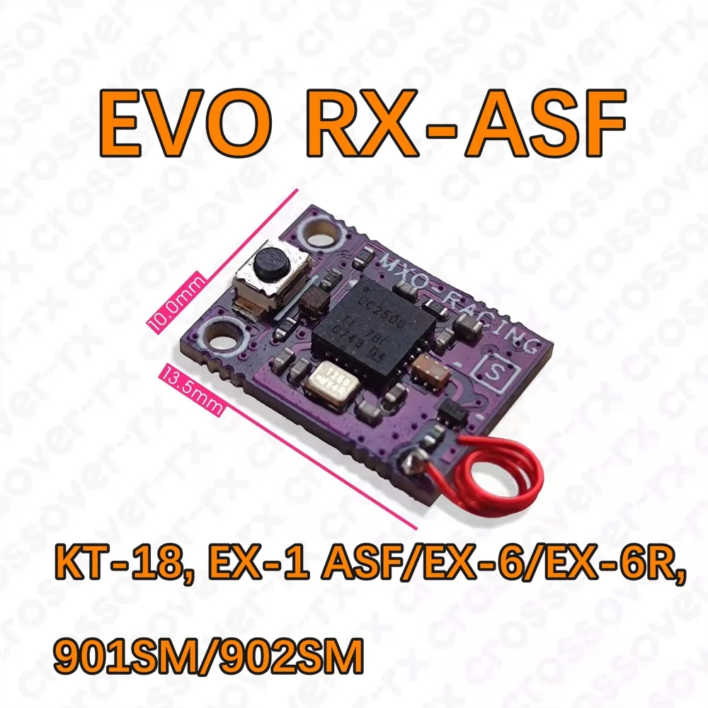 MINI-Z EVO KO ASF (MR-03EVO/MA-030EVO) Receiver Conversion Receiver Module [MXO RACING] EVO-RX-ASF