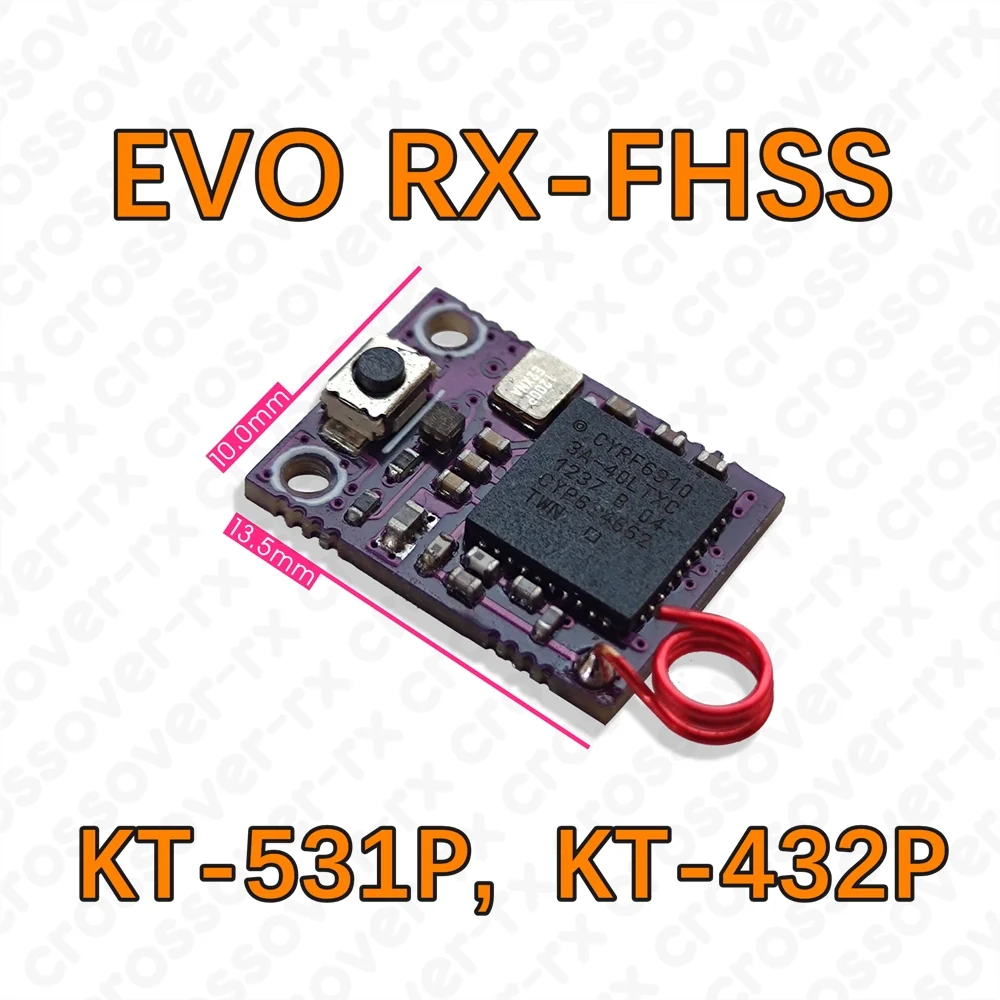 MINI-Z EVO Kyosho FHSS KT-531P KT-432P (MR-03EVO/MA-030EVO) Receiver Conversion Receiver Module [MXO RACING] EVO-RX-KYFHSS