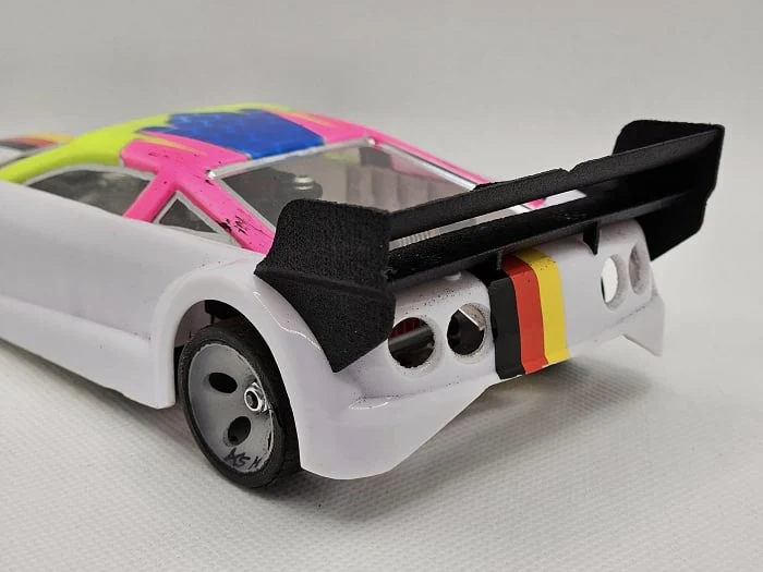 Mini-Z Jomurema GT01 Ultimate Version 1 Rear Wing Set (Non-adjustable) [Z-Performance] ZP08-V1