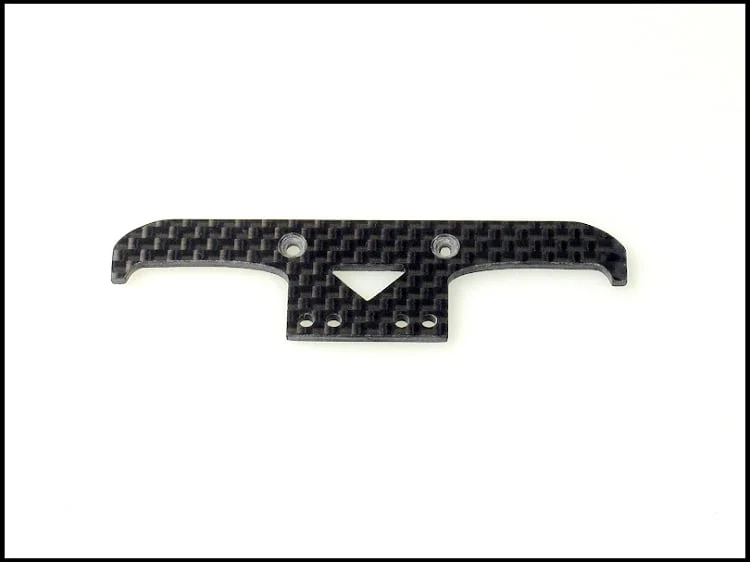 Mini-Z Lexan Pan Body Carbon Front Bumper [PN Racing] 600800E