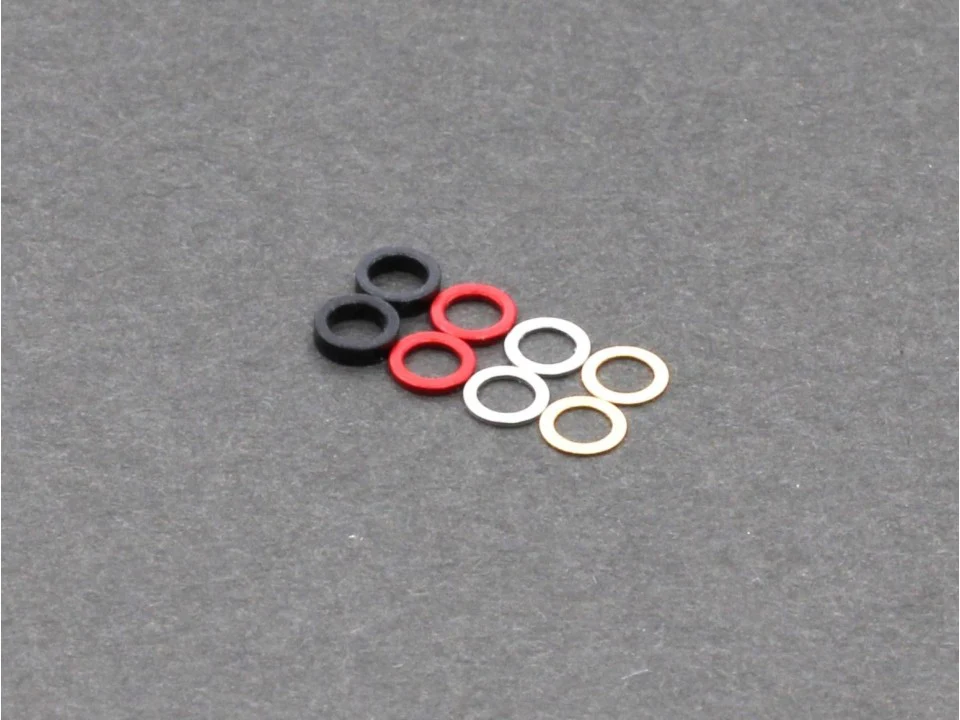 MINI-Z MR-04 King Pin Shim Set (1.0/0.5/0.3/0.2mm) (MR04) Spacers [RADTEC] PC-20002