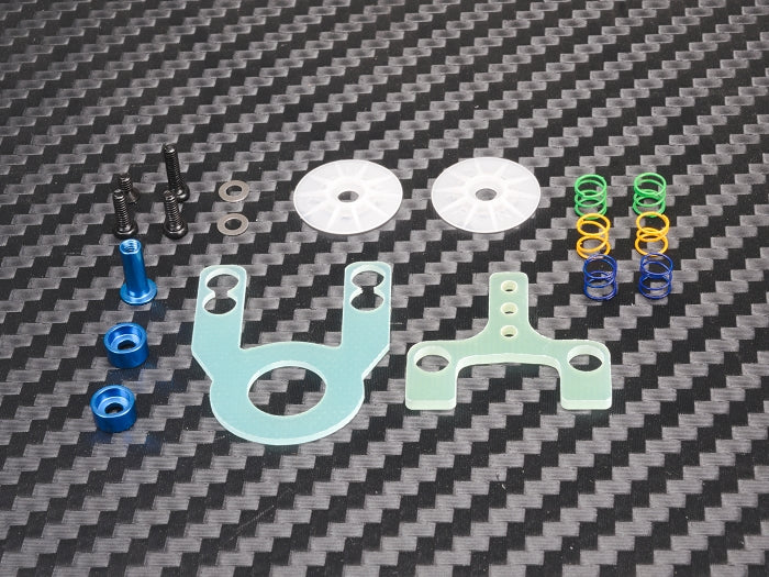 Mini-Z MR02/03 Multi Length Disk Damper Set (Black - Orange - Blue) [PN Racing] MR2060 - Image 3