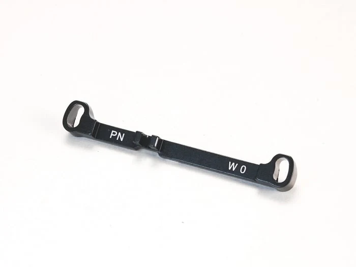 Mini-Z MR03 Alum Tie Rod W 0 (Black - Silver - Orange - Blue) [PN Racing] MR3017