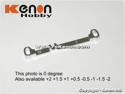 Mini-Z MR03 Alum Tie Rod W 0 (Black - Silver - Orange - Blue) [PN Racing] MR3017 - Image 2