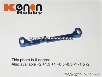 Mini-Z MR03 Alum Tie Rod W 0 (Black - Silver - Orange - Blue) [PN Racing] MR3017 - Image 4