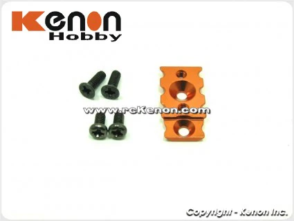 Mini-Z MR03 High Clamp Force T-Plate Mount (Brass, Black, Blue, Orange) [PN Racing] MR3009 MR3009K MR3009B MR3009C - Image 3