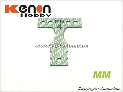 Mini-Z MR03 MM T-Plate (#2 #3 #4 #5 #6) ( Carbon - Silver Carbon - Spring Steel ) [PN Racing] - Image 13