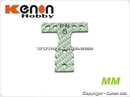 Mini-Z MR03 MM T-Plate (#2 #3 #4 #5 #6) ( Carbon - Silver Carbon - Spring Steel ) [PN Racing] - Image 15