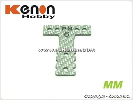Mini-Z MR03 MM T-Plate (#2 #3 #4 #5 #6) ( Carbon - Silver Carbon - Spring Steel ) [PN Racing] - Image 16
