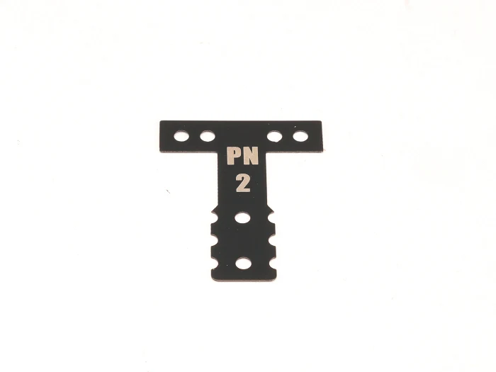 Mini-Z MR03 MM T-Plate (#2 #3 #4 #5 #6) ( Carbon - Silver Carbon - Spring Steel ) [PN Racing] - Image 17