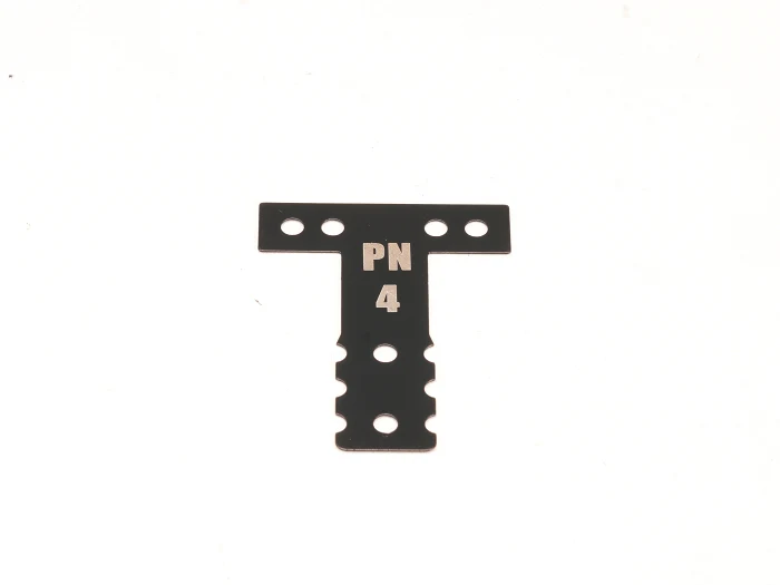 Mini-Z MR03 MM T-Plate (#2 #3 #4 #5 #6) ( Carbon - Silver Carbon - Spring Steel ) [PN Racing] - Image 19