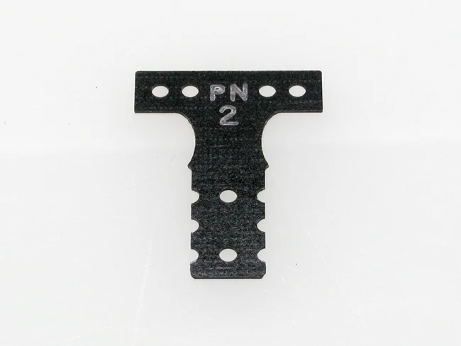 Mini-Z MR03 MM T-Plate (#2 #3 #4 #5 #6) ( Carbon - Silver Carbon - Spring Steel ) [PN Racing] - Image 27