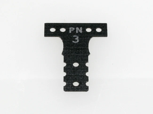 Mini-Z MR03 MM T-Plate (#2 #3 #4 #5 #6) ( Carbon - Silver Carbon - Spring Steel ) [PN Racing] - Image 28