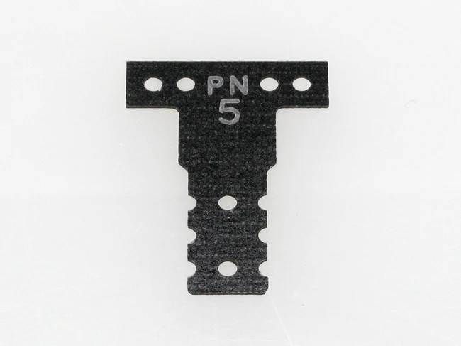 Mini-Z MR03 MM T-Plate (#2 #3 #4 #5 #6) ( Carbon - Silver Carbon - Spring Steel ) [PN Racing] - Image 30