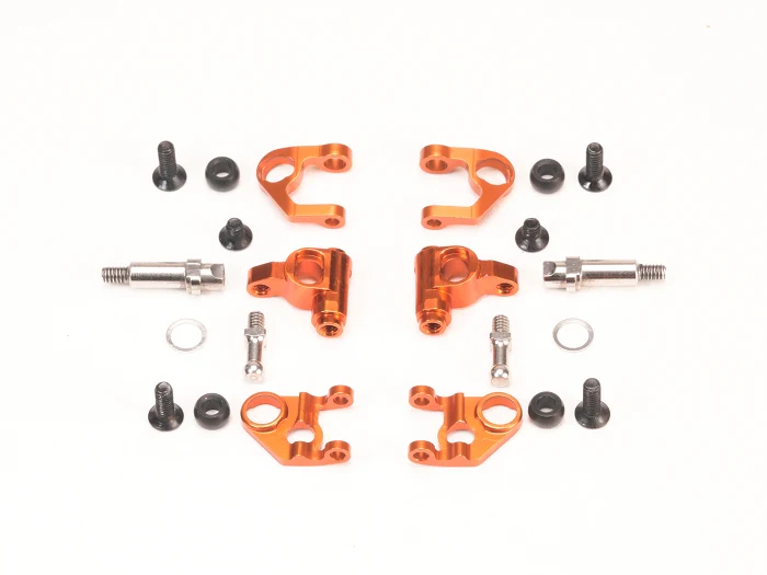 Mini-Z MR03/PNR2.5W Double A-Arm Conversion Kit (V3 to V4) (Black - Orange - Blue) [PN Racing] MR3080C - Image 3