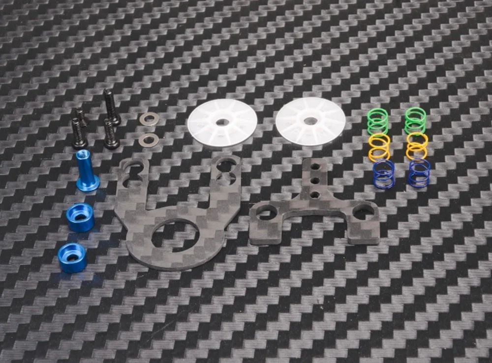 Mini-Z Multi Length Graphite Disk Damper Set (Black - Orange - Blue) [PN Racing] MR2061 - Image 2
