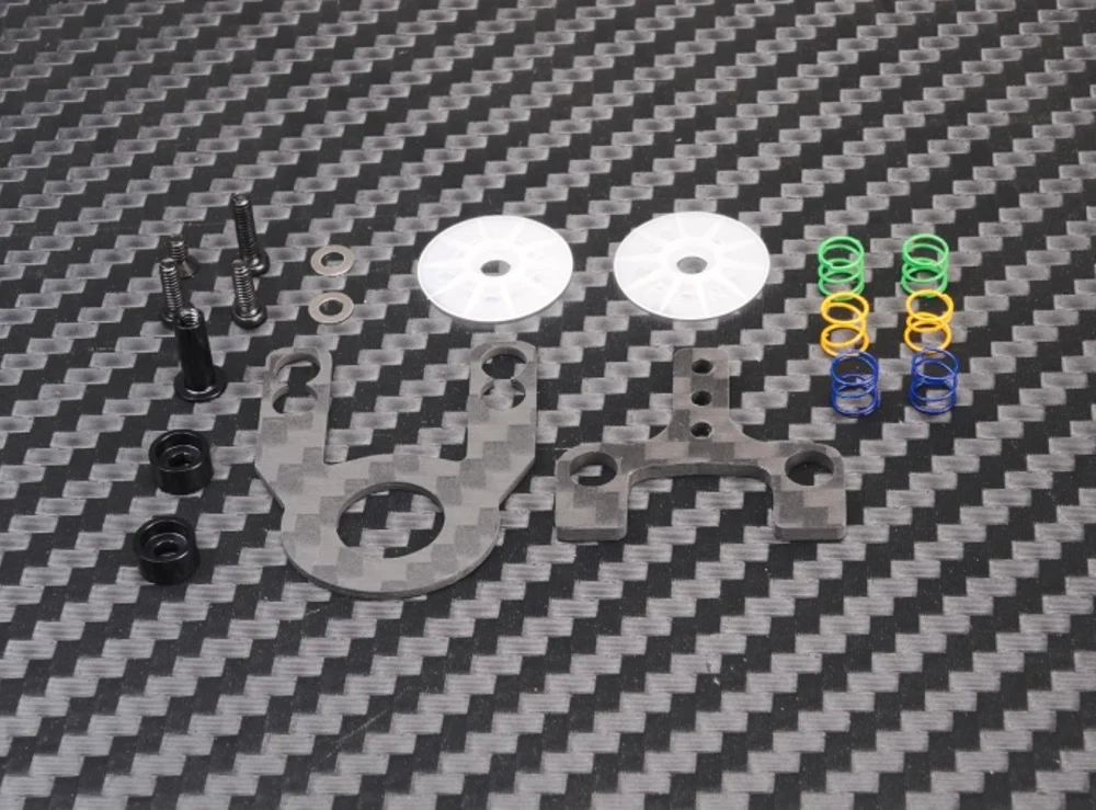 Mini-Z Multi Length Graphite Disk Damper Set (Black - Orange - Blue) [PN Racing] MR2061 - Image 3