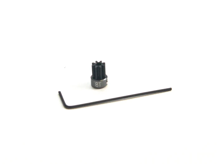 Machine Cut Delrin Pro2 M0.5 Pinion 8T 9T 10T 11T (2mm shaft) [PN Racing] - Image 2
