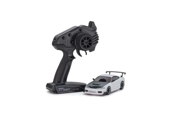 MINI-Z Racer AWD MA-020 NISSAN SILVIA S15 equipped with GT Wing White Readyset RTR (Ready to Run) [KYOSHO] 32647W