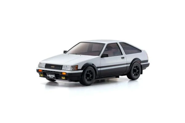 MINI-Z Racer AWD MA-020 Toyota COROLLA LEVIN AE86 White/Black Readyset RTR (Ready to Run) [KYOSHO] 32641WBK - Image 2