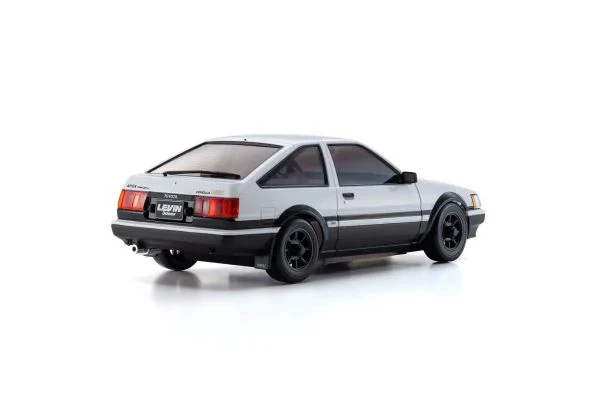 MINI-Z Racer AWD MA-020 Toyota COROLLA LEVIN AE86 White/Black Readyset RTR (Ready to Run) [KYOSHO] 32641WBK - Image 3