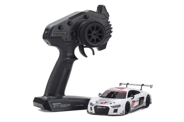 MINI-Z Racer MR-04 Audi R8 LMS 2015 WHITE Readyset RTR (Ready to Run) [KYOSHO] 32357AS