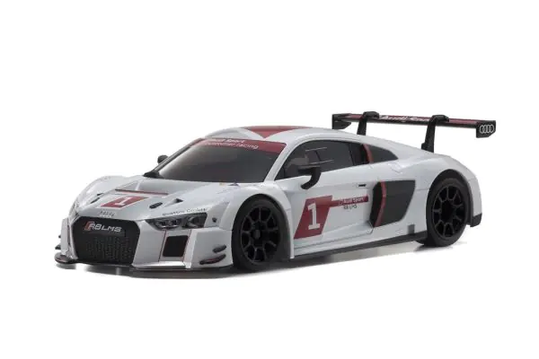 MINI-Z Racer MR-04 Audi R8 LMS 2015 WHITE Readyset RTR (Ready to Run) [KYOSHO] 32357AS - Image 2
