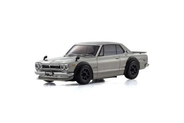 MINI-Z Racer MR-04 NISSAN SKYLINE 2000GT-R (KPGC10) Tuned Ver. Silver Readyset RTR (Ready to Run) [KYOSHO] 32359S