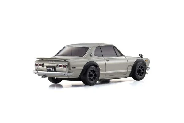 MINI-Z Racer MR-04 NISSAN SKYLINE 2000GT-R (KPGC10) Tuned Ver. Silver Readyset RTR (Ready to Run) [KYOSHO] 32359S - Image 2