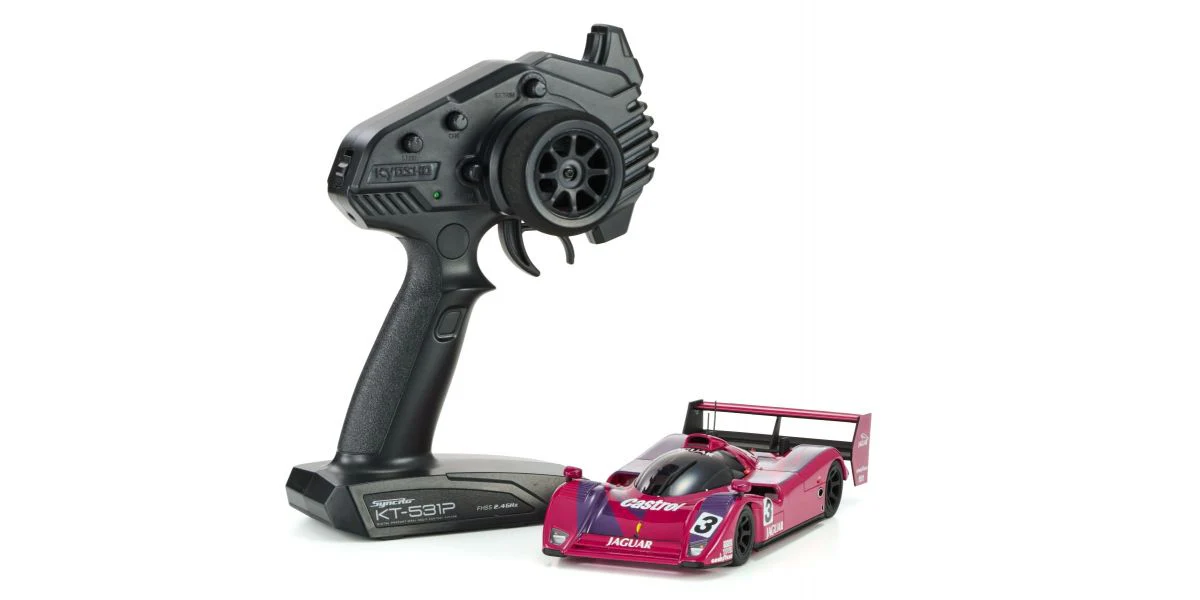 MINI-Z Racer MR-04 RWD JAGUAR XJR-14 No.3 Winner MONZA 1991 MAROON Readyset RTR (Ready to Run) [KYOSHO] 32369MO