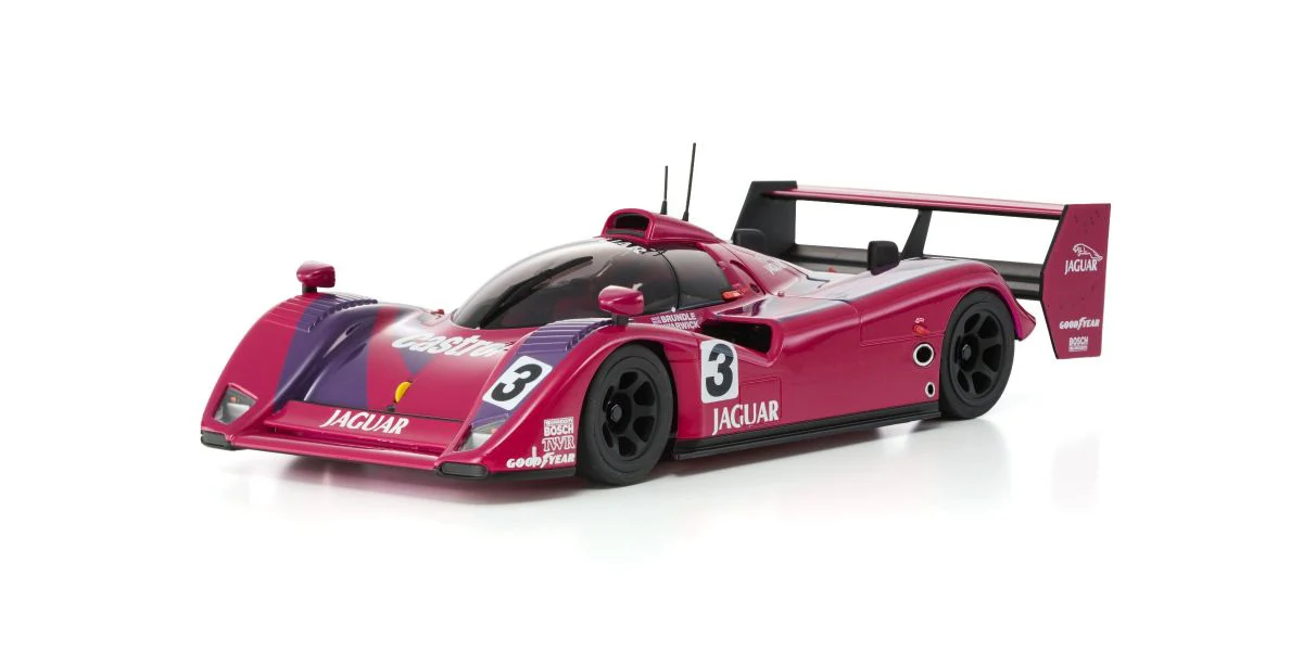 MINI-Z Racer MR-04 RWD JAGUAR XJR-14 No.3 Winner MONZA 1991 MAROON Readyset RTR (Ready to Run) [KYOSHO] 32369MO - Image 2
