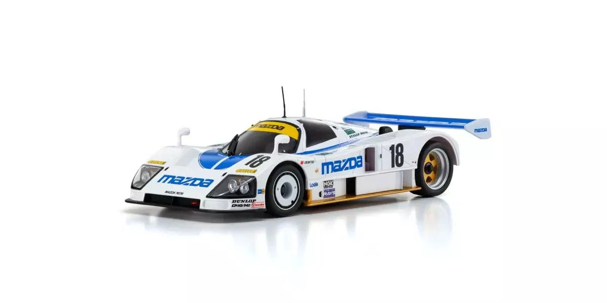 MINI-Z Racer MR-04 RWD MAZDA 787B No.18 LM 1991 WHITE BLUE Readyset RTR (Ready to Run) [KYOSHO] 32361MA - Image 2