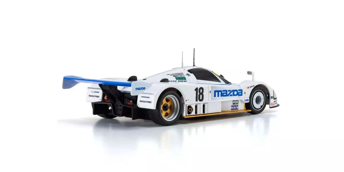 MINI-Z Racer MR-04 RWD MAZDA 787B No.18 LM 1991 WHITE BLUE Readyset RTR (Ready to Run) [KYOSHO] 32361MA - Image 3