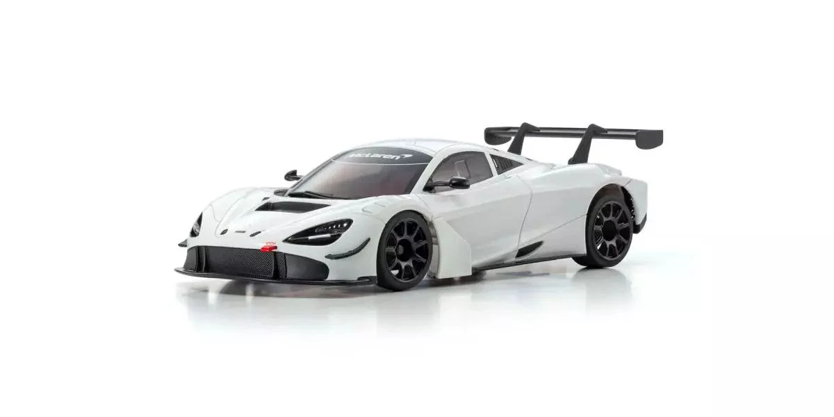 MINI-Z Racer MR-04 RWD McLaren 720S GT3 WHITE Readyset RTR (Ready to Run) [KYOSHO] 32364W - Image 2