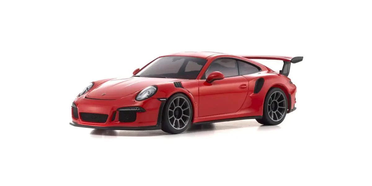 MINI-Z Racer MR-04 RWD Porsche 911 GT3 RS Lava Orange Readyset RTR (Ready to Run) [KYOSHO] 32358OR - Image 2
