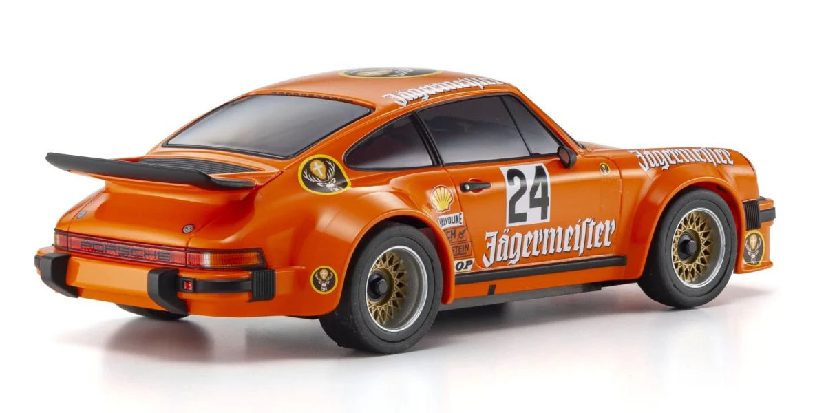MINI-Z Racer MR-04 RWD Porsche 934 RSR Turbo 1976 Jagermeister #24 ORANGE Readyset RTR (Ready to Run) [KYOSHO] 32368EM - Image 2