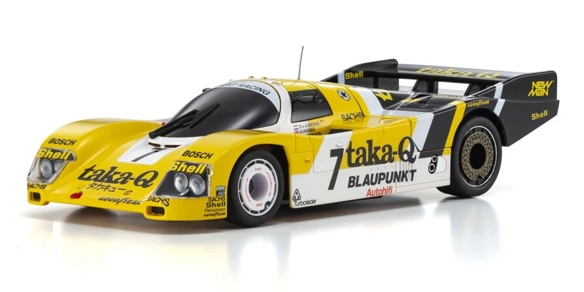 MINI-Z Racer MR-04 RWD Porsche 962 C Coupe LH No.7 TAKA-Q LM Readyset RTR (Ready to Run) [KYOSHO] 32363TQ - Image 2