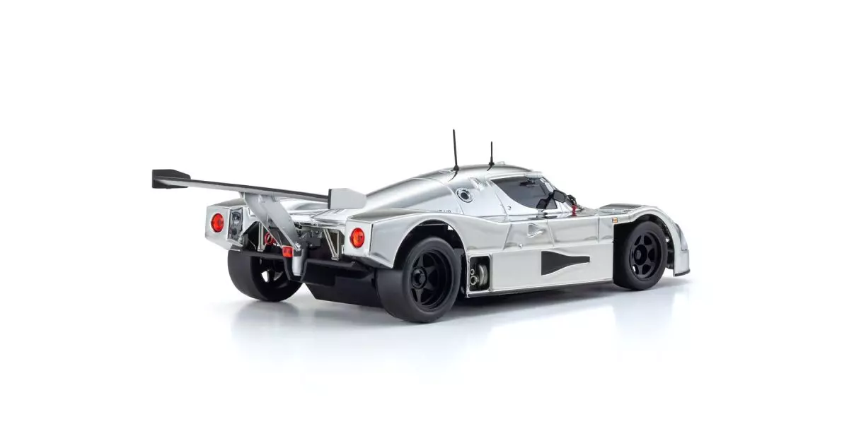 MINI-Z Racer MR-04 RWD Sauber-Mercedes Gruppe-C-Rennsportwagen C9, Nr.61, LM1988 CHROME Readyset RTR (Ready to Run) [KYOSHO] 32362CRG - Image 3