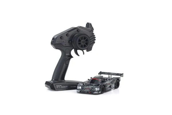 MINI-Z Racer RWD MR-03 BLACK Sauber-Mercedes Gruppe-C-Rennsportwagen C9, Nr.62, LM 1988 Readyset RTR (Ready to Run) [KYOSHO] 32353AG