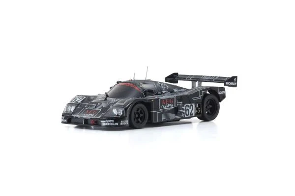 MINI-Z Racer RWD MR-03 BLACK Sauber-Mercedes Gruppe-C-Rennsportwagen C9, Nr.62, LM 1988 Readyset RTR (Ready to Run) [KYOSHO] 32353AG - Image 2