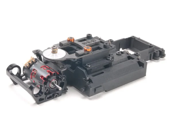 Mini-Z V4 94-98mm Motor Mount (Black - Orange - Blue) [PN Racing] MR3311 MR3311K MR3311B - Image 3