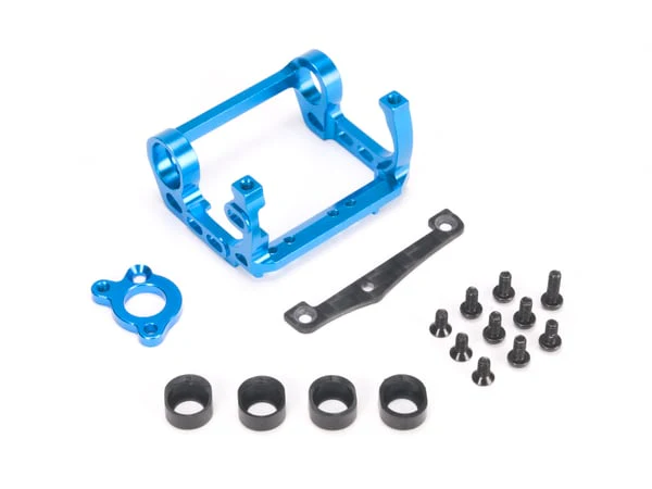 Mini-Z V4 94-98mm Motor Mount (Black - Orange - Blue) [PN Racing] MR3311 MR3311K MR3311B - Image 5