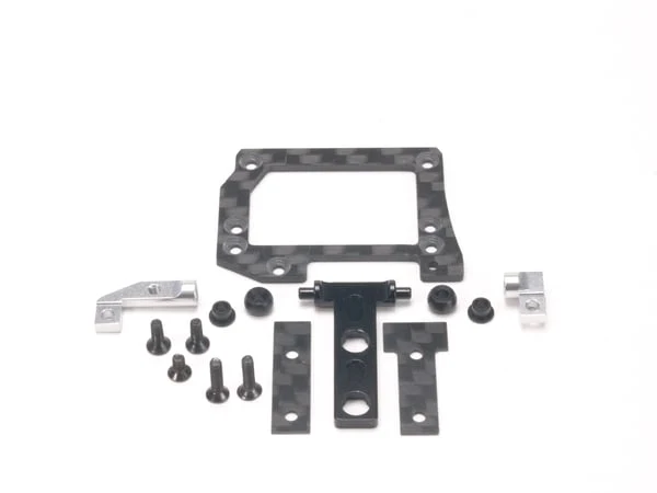 Mini-Z V5 Gimbals Conversion Kit for MR3300 V5 Motor Mount (Black - Silver - Orange - Blue) [PN Racing] MR3322 - Image 3