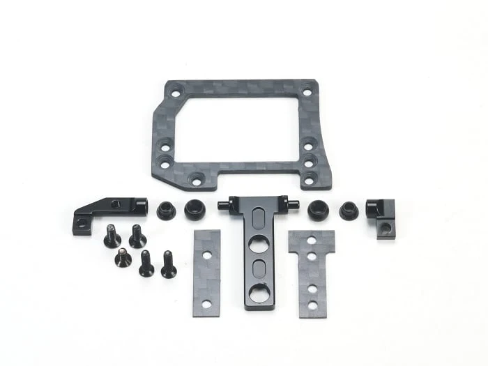 Mini-Z V5 Gimbals Conversion Kit for MR3300 V5 Motor Mount (Black - Silver - Orange - Blue) [PN Racing] MR3322 - Image 4