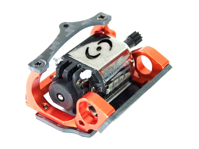 Mini-Z V5 LCG 98mm Motor Mount (Black - Orange - Blue) [PN Racing] MR3300 MR3300B MR3300K - Image 7