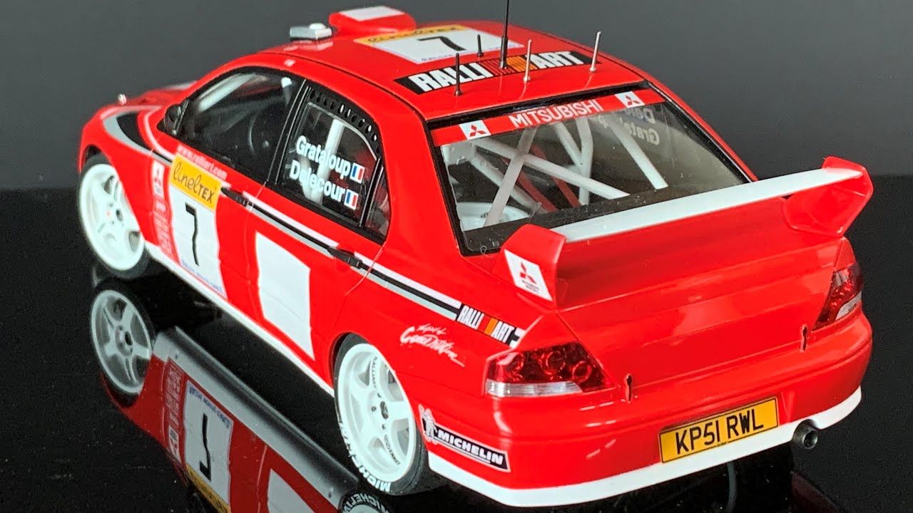 Mitsubishi Evolution 7 EVO VII 1-10 Body Set [Tamiya] 50927 - Image 3