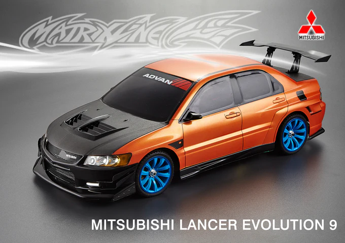 Mitsubishi Evolution 9 EVO VIIII + VOLTEX WIDEBODY BODYKIT **COMBO** 1-10 Body Set [Matrixline] EVO9+BODYKIT